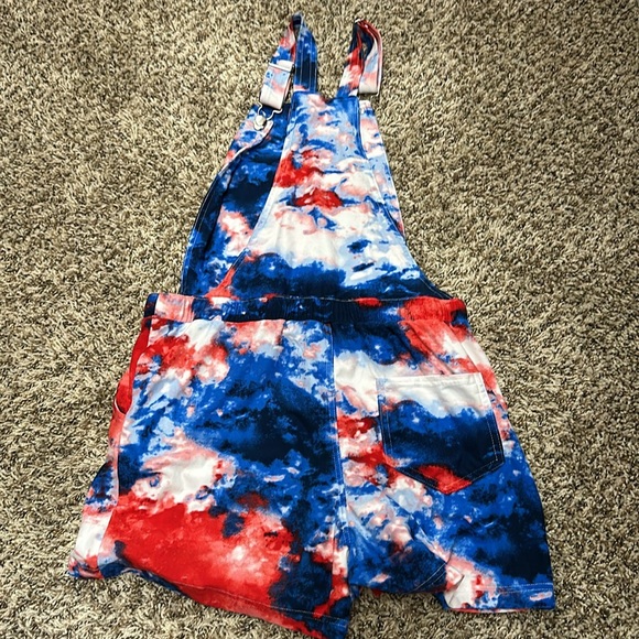 Tie dye overalls - Picture 3 of 4